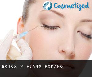 Botox w Fiano Romano