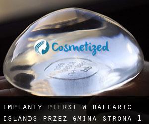 Implanty piersi w Balearic Islands przez gmina - strona 1