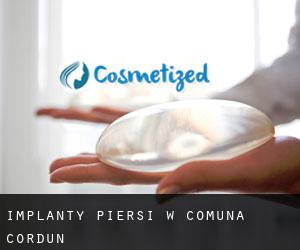 Implanty piersi w Comuna Cordun