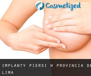 Implanty piersi w Provincia de Lima