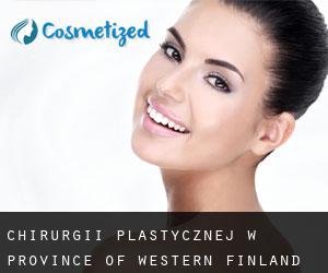 chirurgii plastycznej w Province of Western Finland