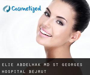 Elie ABDELHAK MD. St. Georges Hospital (Bejrut)
