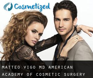 Matteo VIGO MD. American Academy of Cosmetic Surgery (Dubaj)